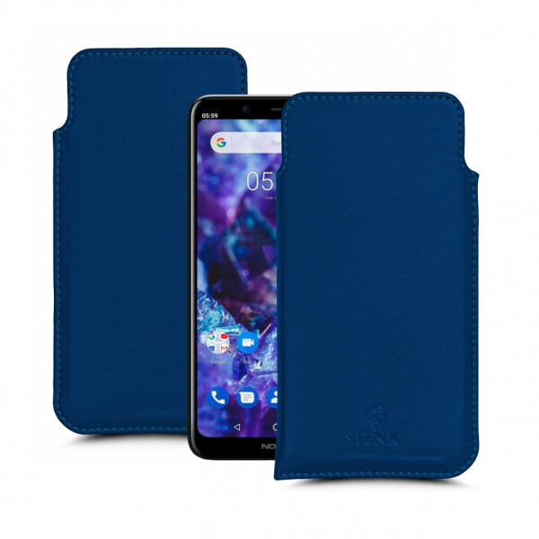 

Футляр Stenk Elegance для Nokia 5.1 Plus Синий (63324)
