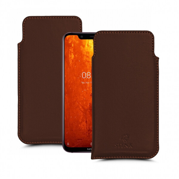 

Футляр Stenk Elegance для Nokia 8.1 Коричневый (63383)