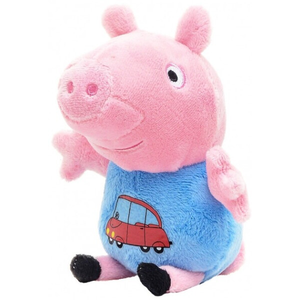 

Мягкая игрушка Peppa Pig Джордж с вышитой машинкой 18 см (29620)