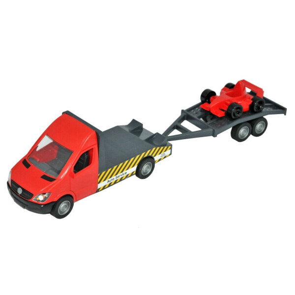 

Эвакуатор с лафетом Tigres Mercedes-Benz Sprinter красный (39740)