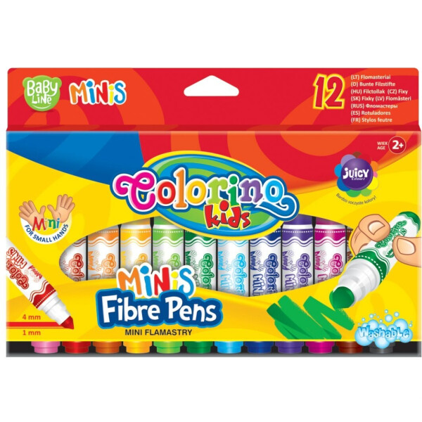 

Фломастеры Colorino Minis 12 цветов (32117PTR)