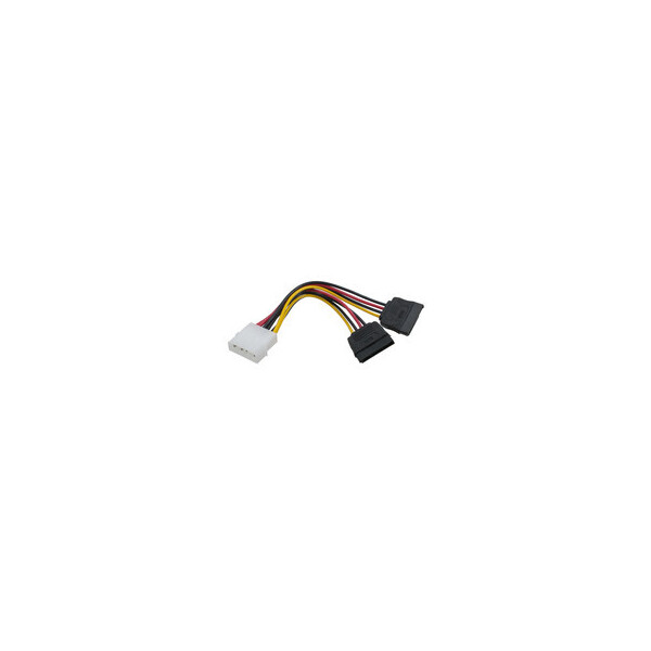 

КАБЕЛЬ ПИТАНИЯ MOLEX - 2*SATA 0.15 м PN-2SATA-POW PATRON