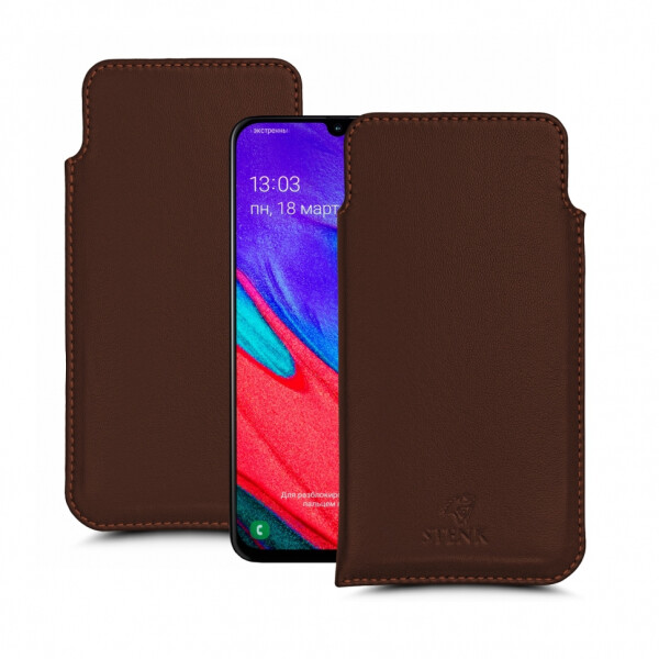 

Футляр Stenk Elegance для Samsung Galaxy A40 Коричневый (63391)