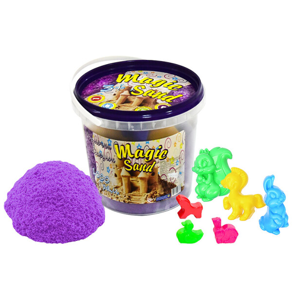

Кинетический песок Strateg Magic Sand в ведре сиреневый (372-4)