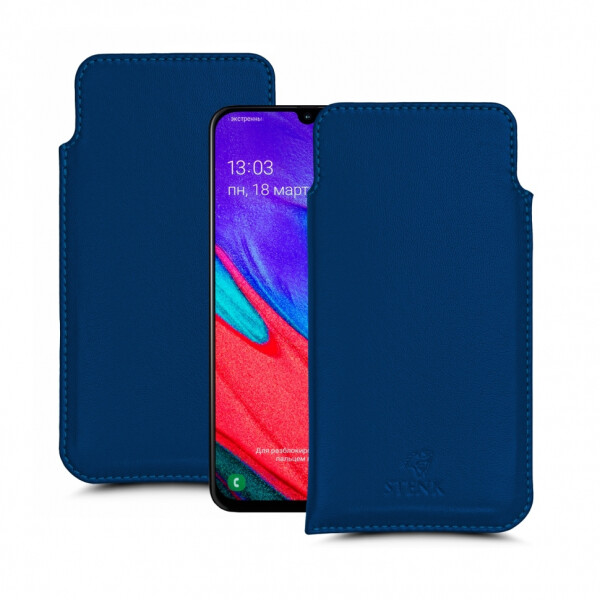 

Футляр Stenk Elegance для Samsung Galaxy A40 Синий (63333)
