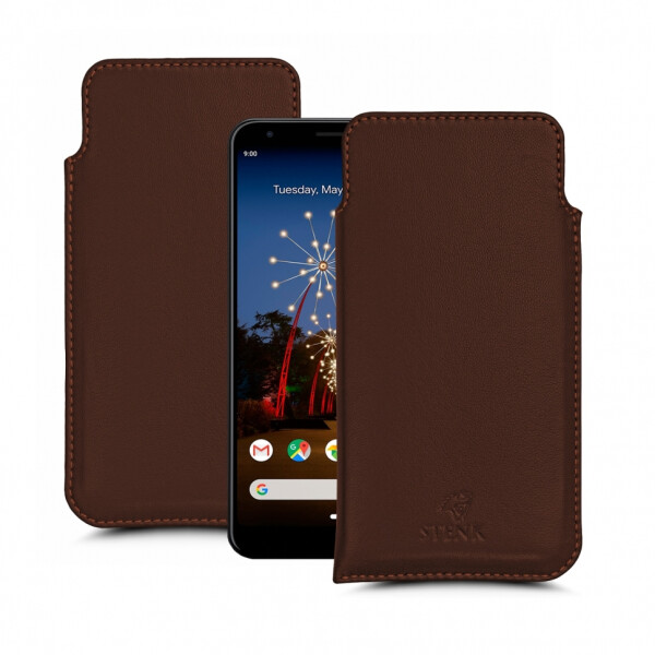 

Футляр Stenk Elegance для Google Pixel 3a Коричневый (63359)