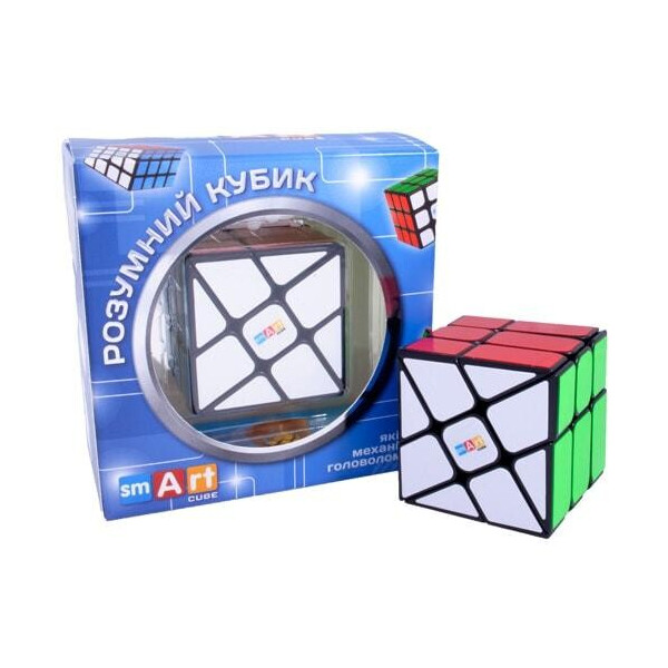 

Кубик Рубика Smart Cube 3х3 Windmill черный Мельница(SC355)