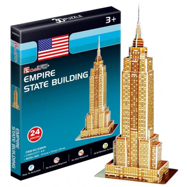 

3D пазл CubicFun Эмпайр-стейт-билдинг мини (S3003h)