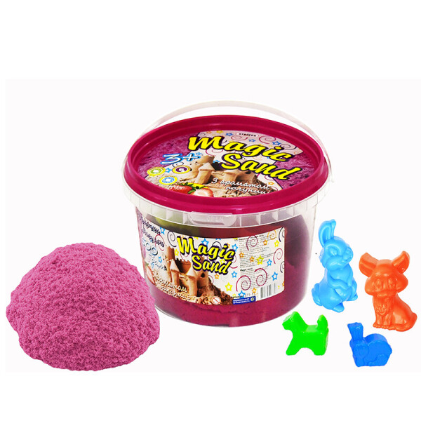 

Набор для творчества Strateg Magic sand розового цвета (371-3)