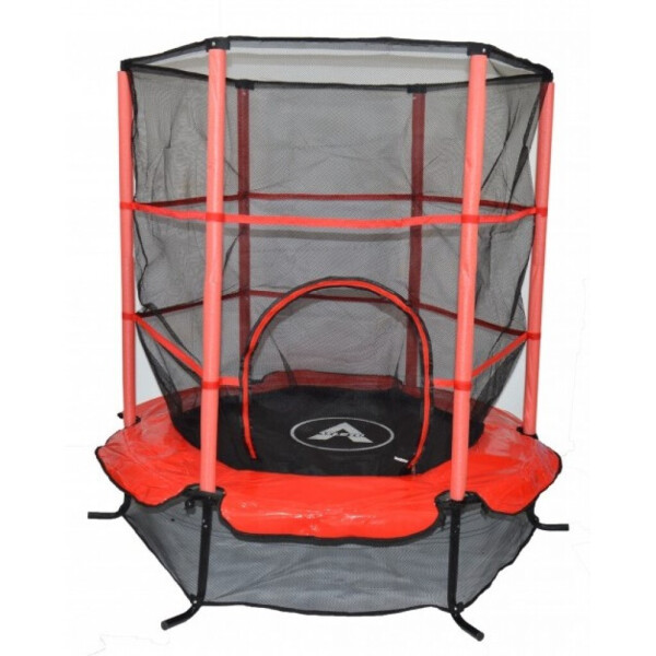 

Батут Atleto 140 см с сеткой красный New