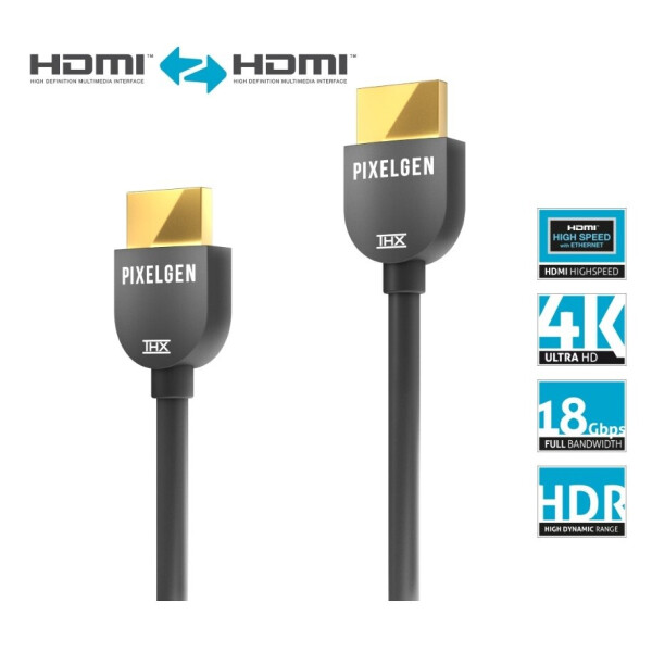 

Высокоскоростной кабель HDMI 4K Purelink PXL-CBH1 THX certified 1m