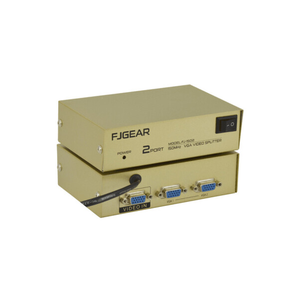 

Активный сплиттер VGA 1x2 KV-FJ1502A 150MHz