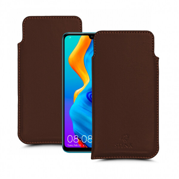 

Футляр Stenk Elegance для Huawei P30 Lite Коричневый (63367)