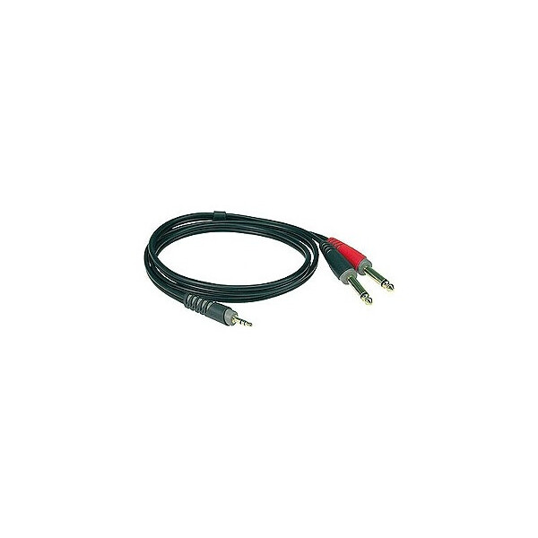 

Коммутационный кабель Mini Jack— 2хJack 3 м KLOTZ AY50300