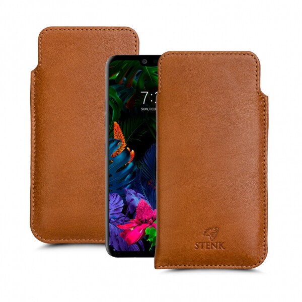

Футляр Stenk Elegance для LG G8 ThinQ Camel (63428)