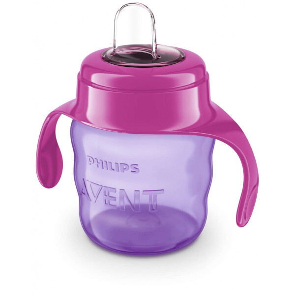 

Поильник Philips Чашка непроливайка Avent розовая 200 мл (SCF551/03)