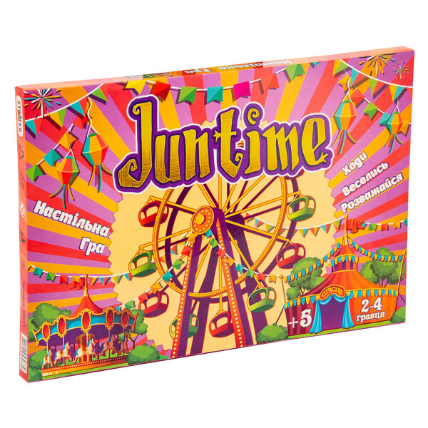 

Игра настольная Strateg Jun Time на украинском (30511)