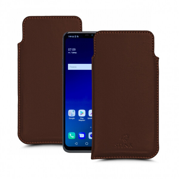 

Футляр Stenk Elegance для LG G7 Fit Коричневый (63370)