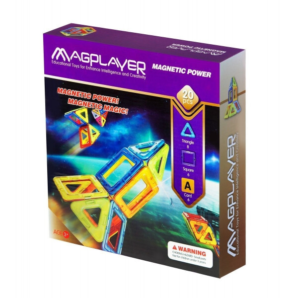 

Магнитный конструктор Magplayer 20 элементов (MPA-20)