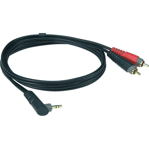 

Коммутационный кабель Mini Jack— 2хRCA 1 м KLOTZ AY7A0100