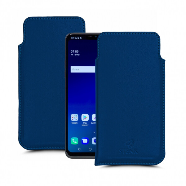 

Футляр Stenk Elegance для LG G7 Fit Синий (63312)