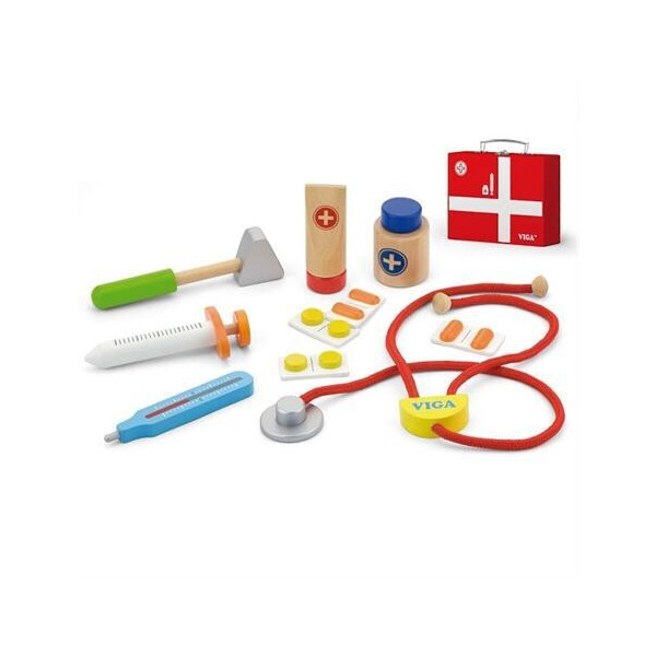 

Игровой набор Viga Toys Чемоданчик врача (50530)