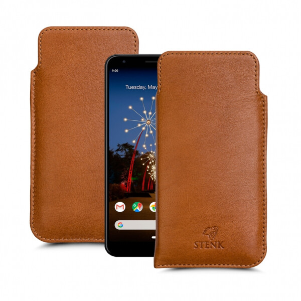 

Футляр Stenk Elegance для Google Pixel 3a Camel (63416)