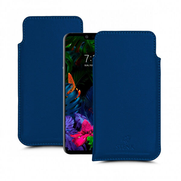 

Футляр Stenk Elegance для LG G8 ThinQ Синий (63313)