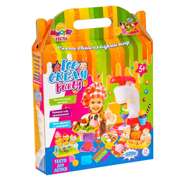 

Набор для творчества Strateg Мистер тесто Ice cream party (71208)