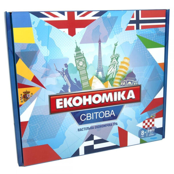 

Настольная игра Strateg Монополия мира Lux на украинском (7007)