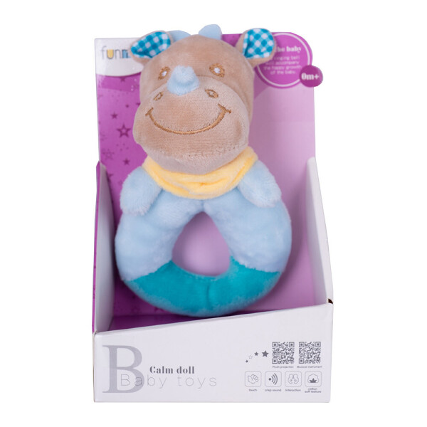 

Мягкая погремушка Funmuch Baby Носорог (6533474)