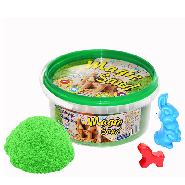 

Набор для творчества Strateg Magic sand зеленого цвета (370-5)