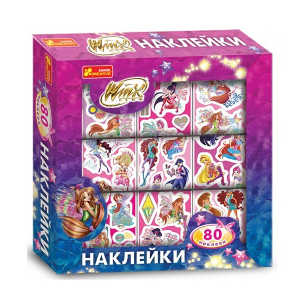 

Набор наклеек в коробке Ranok-Creative Winx (13159049Р)