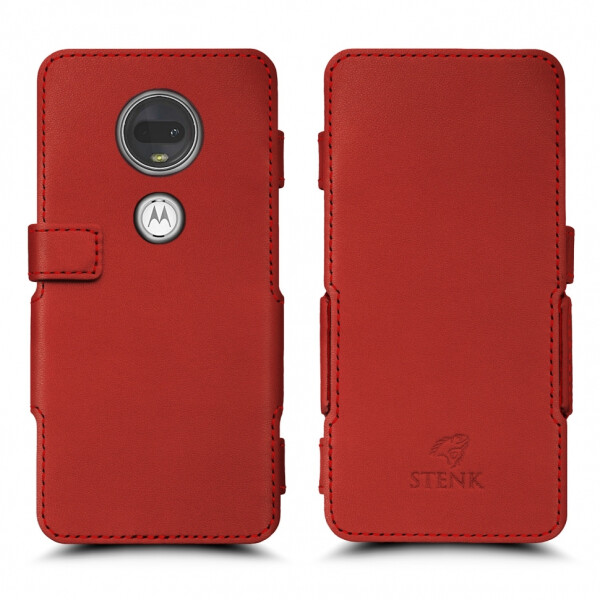 

Чехол книжка Stenk Prime для Motorola Moto G7 Красный (64207)