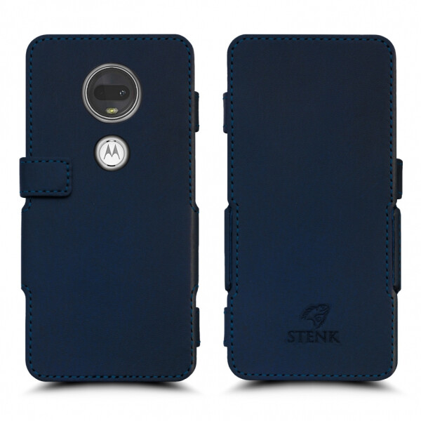 

Чехол книжка Stenk Prime для Motorola Moto G7 Синий (64205)