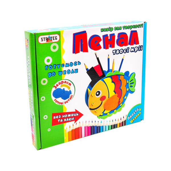 

Пенал своими руками Strateg Рыбка (9017)