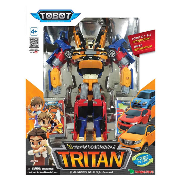 

Игрушка трансформер Tobot Тритан (301006)