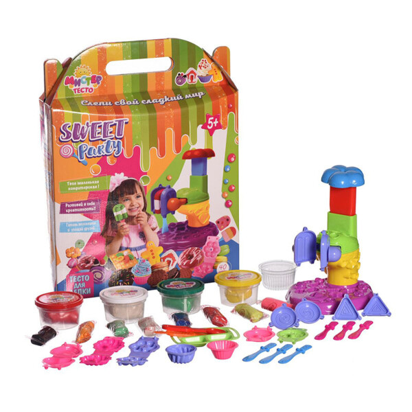 

Набор для творчества Strateg Мистер тесто Sweet party (71205)