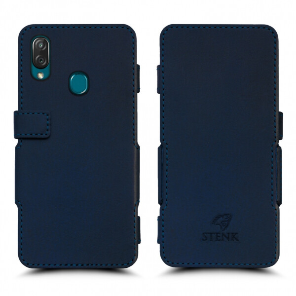 

Чехол книжка Stenk Prime для ZTE Blade V10 Vita Синий (63609)