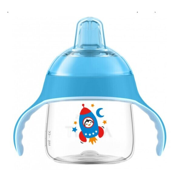 

Чашка непроливайка Philips Avent с носиком голубой 200 мл (SCF746/02)