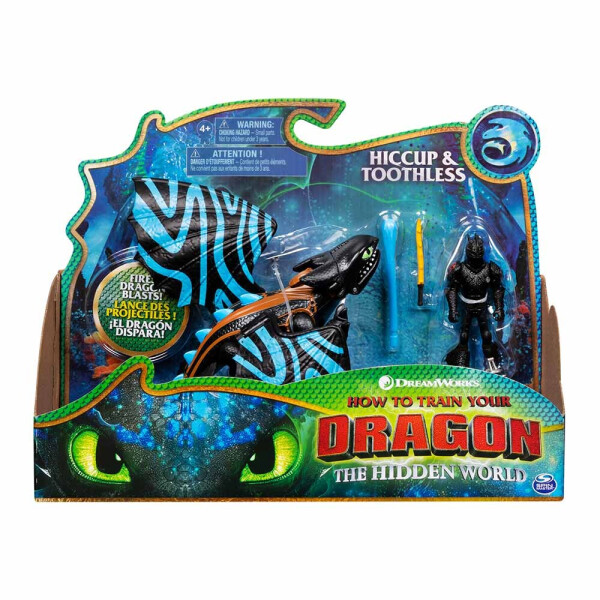 

Набор Dragons Как приручить дракона 3 Дракон Беззубик в боевом окрасе и викинг Иккинг (SM66621/7397)