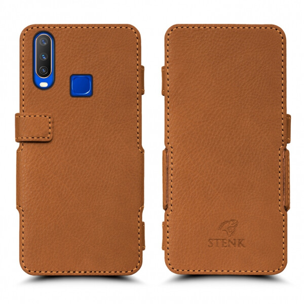 

Чехол книжка Stenk Prime для Vivo Y15 Camel (63682)