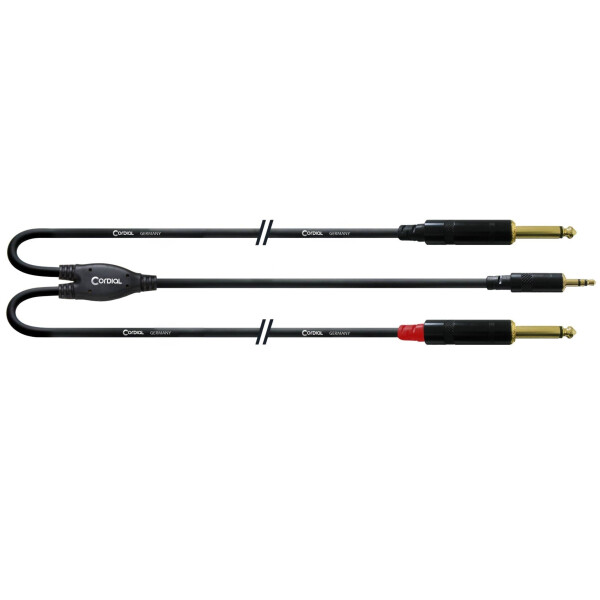 

Коммутационный кабель Mini Jack— 2хJack 3м Cordial CFY 3 WPP-LONG