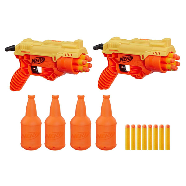 

Набор для стрельбы по мишеням с двумя бластерами Nerf Alpha Strike Cobra RC-6 (E7565)