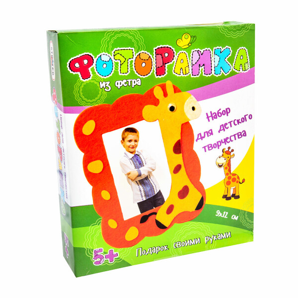 

Фоторамка из фетра Strateg Жираф (306-3)