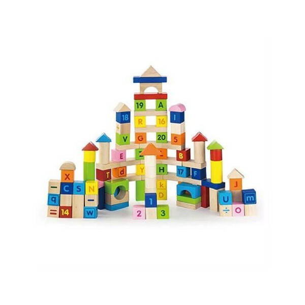 

Конструктор Viga Toys Алфавит и числа 100 шт (50288)