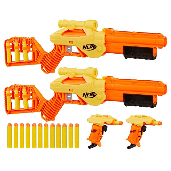 

Набор из 4 бластерами Nerf Alpha Strike (Lynx SD-1 и Stinger SD-1) (E7579)