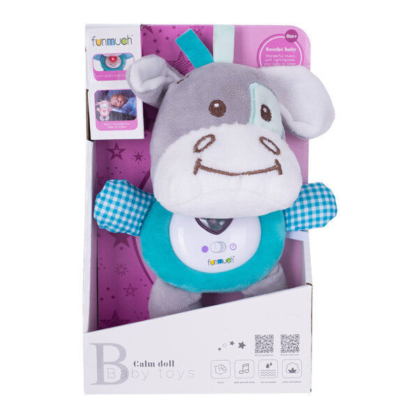 

Мягкая игрушка Funmuch Baby Ослик со световыми и звуковыми эффектами (6533461)