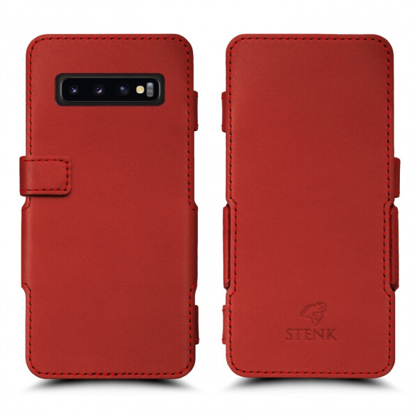 

Чехол книжка Stenk Prime для Samsung Galaxy S10 Plus Красный (63757)