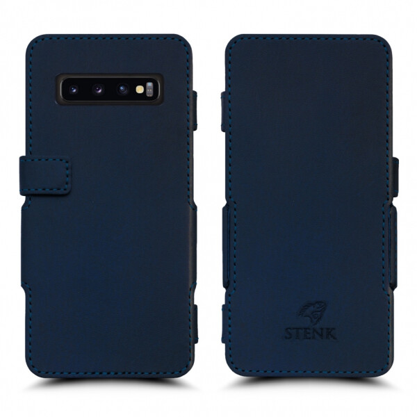 

Чехол книжка Stenk Prime для Samsung Galaxy S10 Plus Синий (63593)